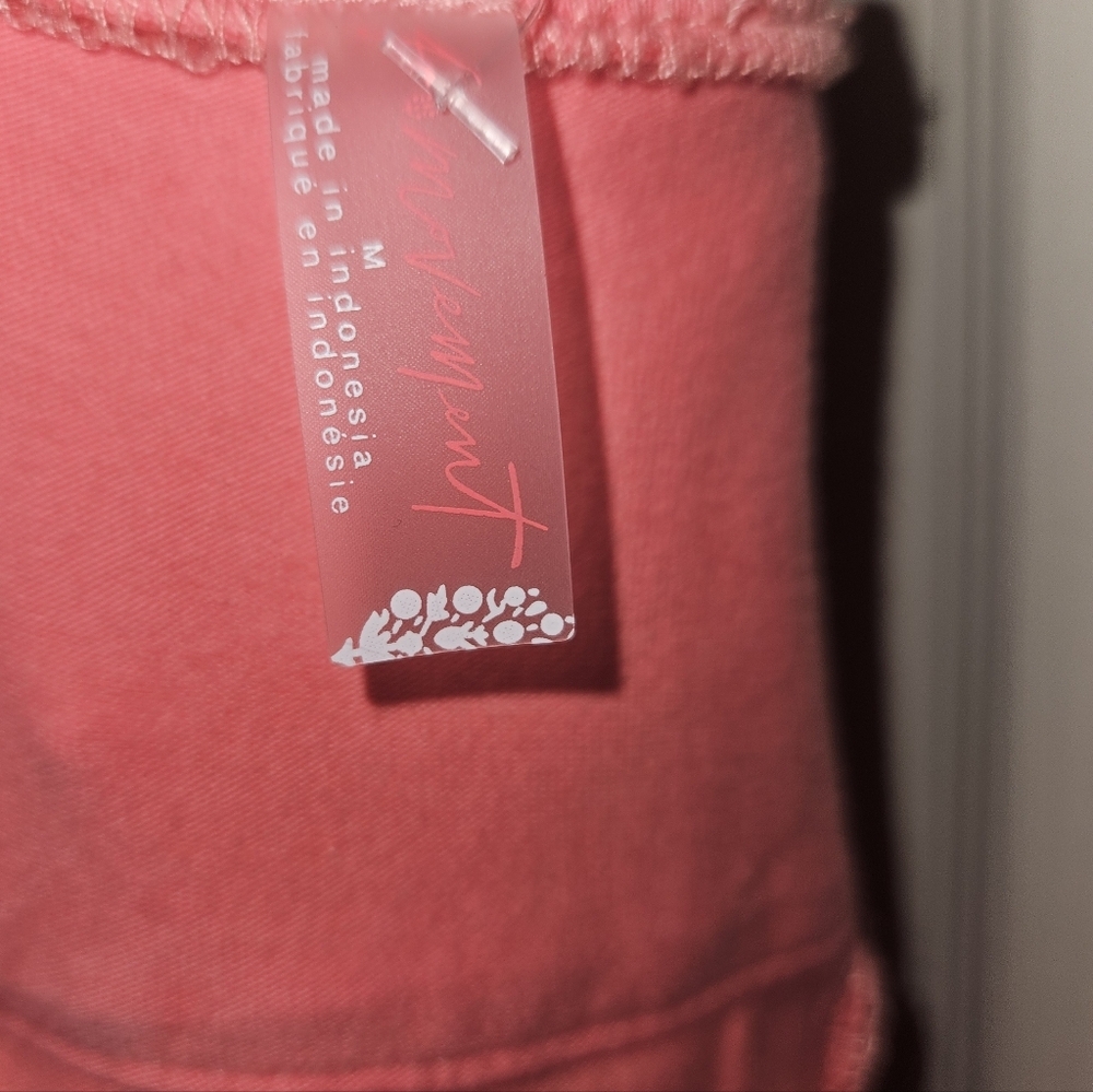 FP Movement by Free People Hot Shot Onesie Coral NWT - Picture 5 of 5
